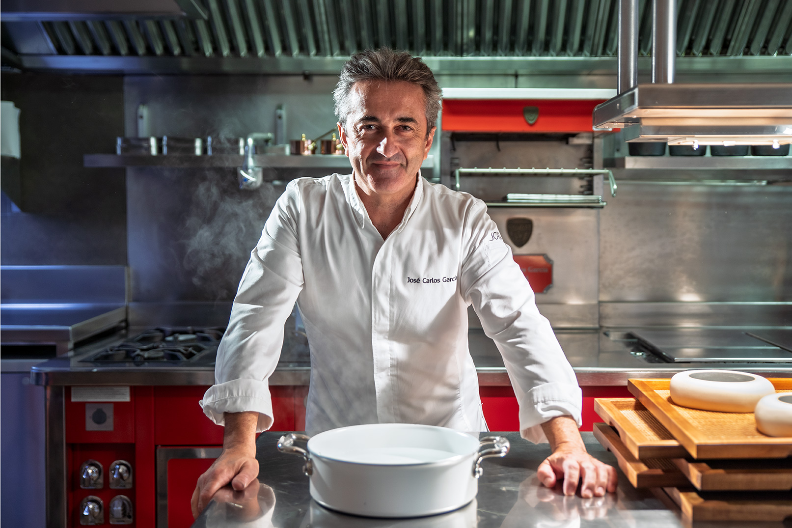 Chef José Carlos García en su cocina
